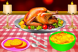 Taylor’s Thanksgiving Feast Adventure - HTML5 Game Thumbnail