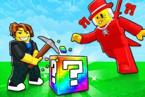 Break a Lucky Blocks: Catch Brainrots - HTML5 Game Thumbnail