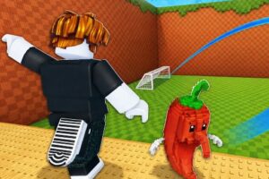 Kick a Lucky Block: Tsunami Football - HTML5 Game Thumbnail