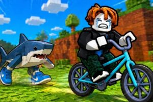 Obby Ride a Bike For Brainrots - HTML5 Game Thumbnail