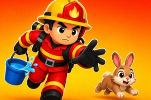 Rescue Rush: Wildfire - HTML5 Game Thumbnail